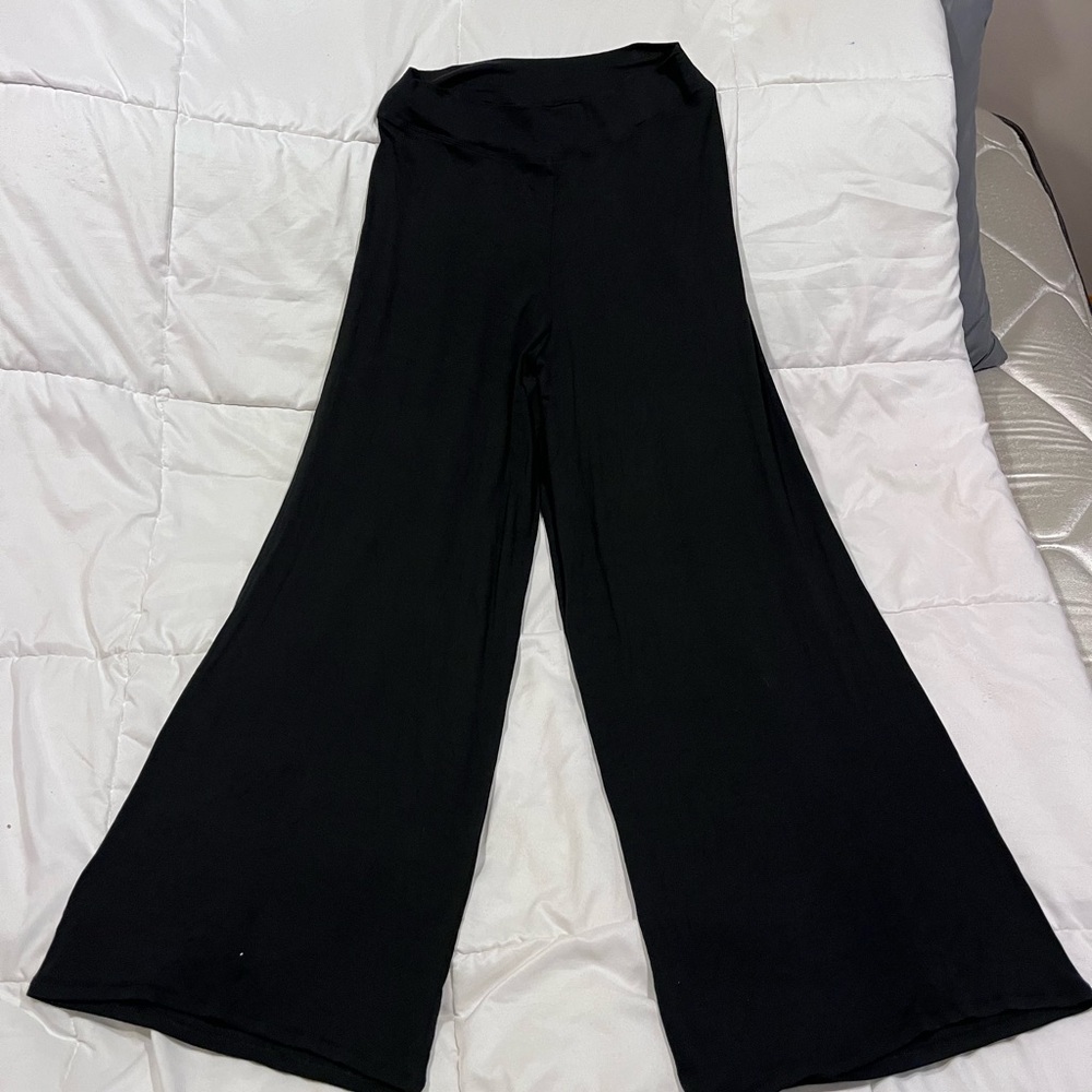 Victoria’s Secret Black Wide-Leg Pajama Pants- NWT XL